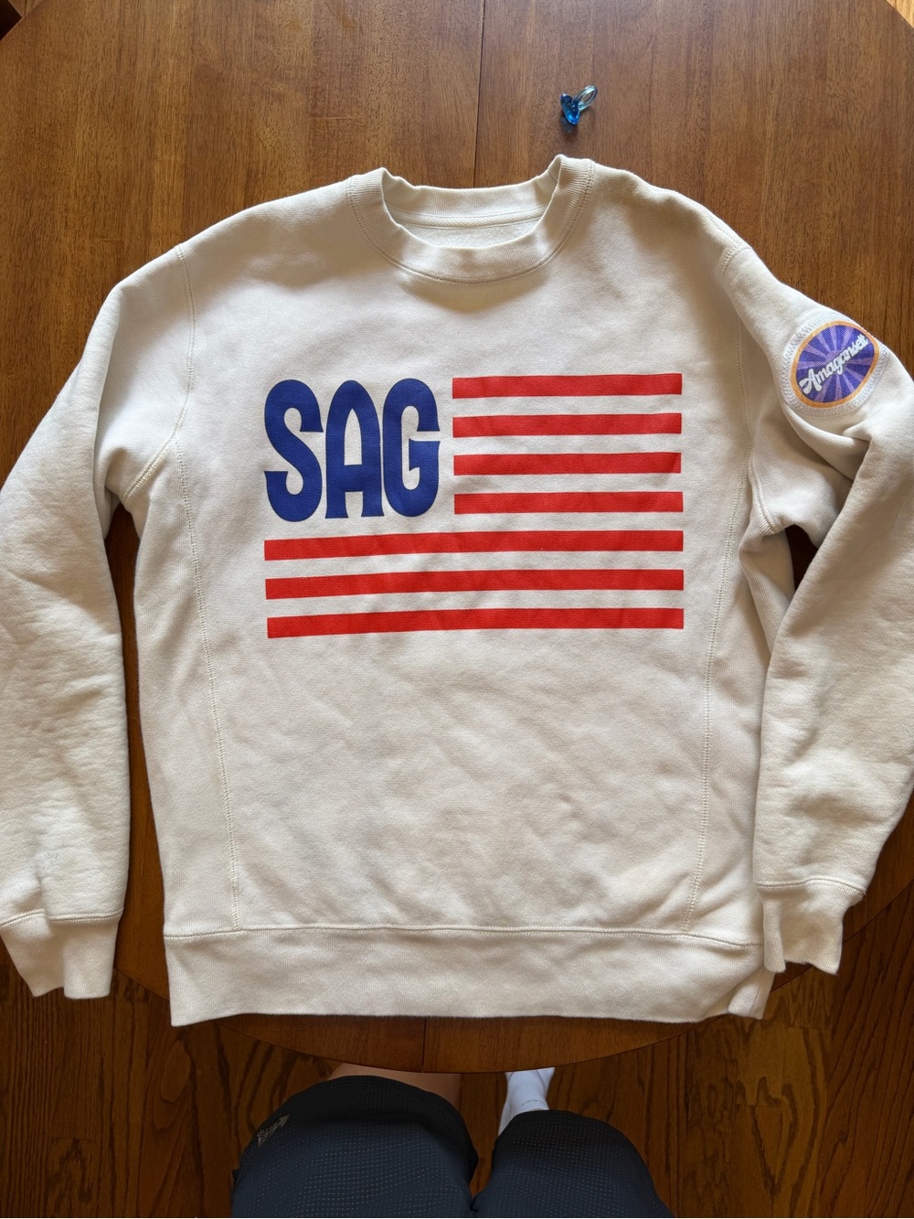Bro Denim men’s Cream Sweatshirt